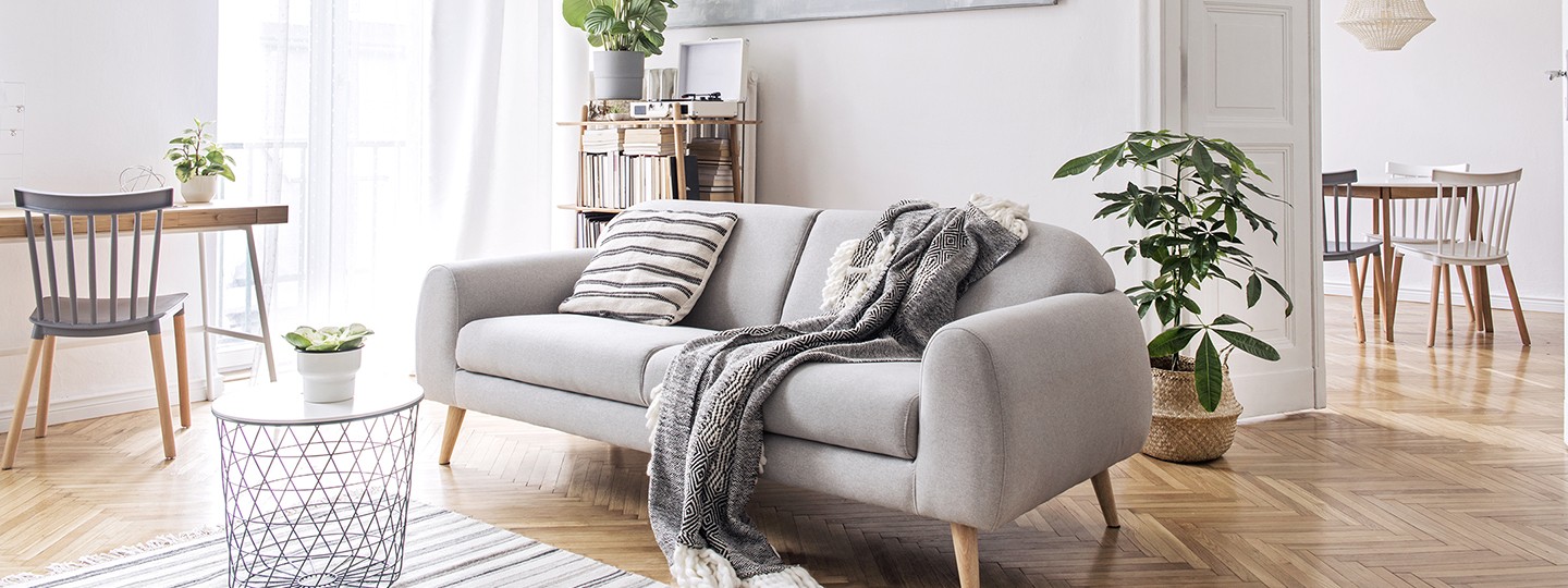Sofa im Wohnzimmer