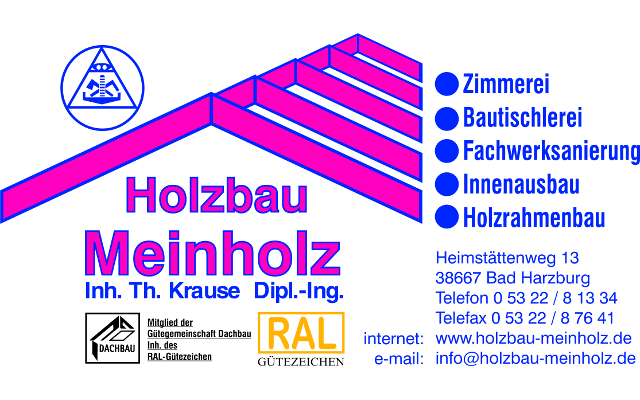 Holzbau Meinholz 