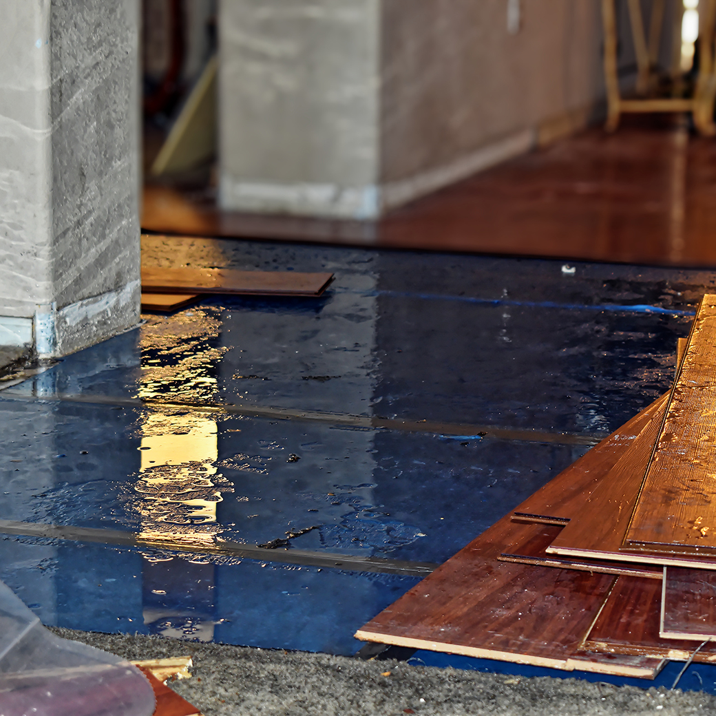 Wasserschaden im Haus