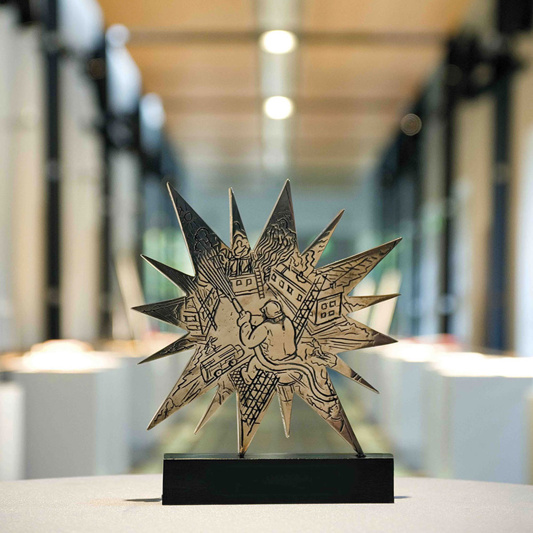 IF-Star Gewinnerskulptur Siegfried Neuenhausen