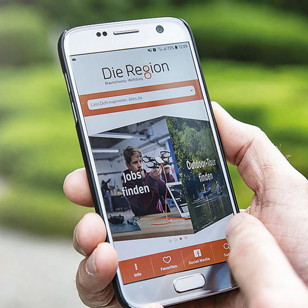 Die Region Startseite