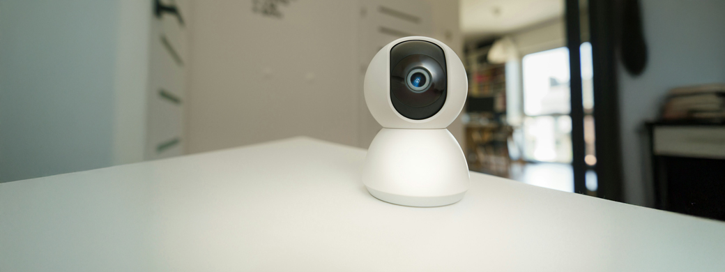 Überwachungskamera im eigenen Haus