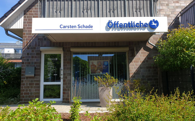 Ein Blick auf die Geschäftsstelle Carsten Schade