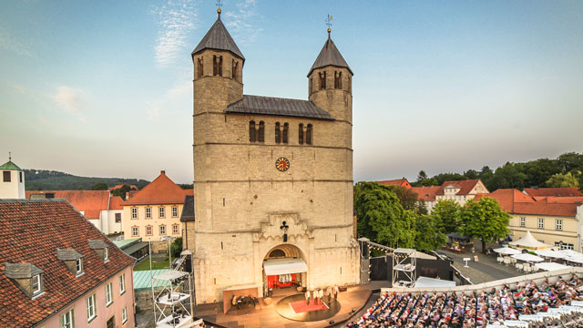 Der Dom von Bad Gandersheim