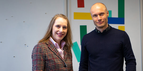 Gabriela Schimmel und Thorsten Witt bei der Vertragsunterzeichnung im März